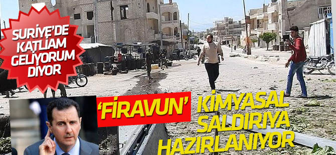 Suriye'de katliam geliyorum diyor! Dünya seyrediyor!