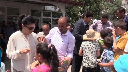 Derbent’te bayramlaşma heyecanı