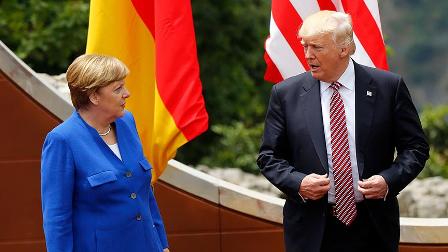Merkel'den Trump'a eleştiri