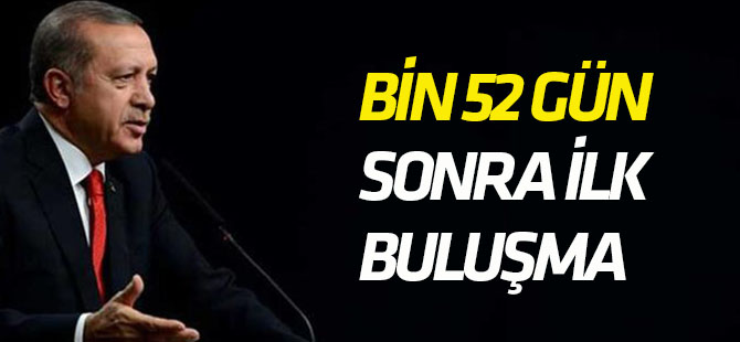 AK Parti'de bin 52 gün sonra ilk buluşma