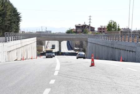 Konya-Karaman YHT Hattında 2 alt geçit trafiğe açıldı