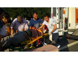 Sakarya'da trafik kazası: 6 yaralı