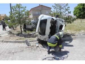 Karapınar'da trafik kazası: 3 yaralı