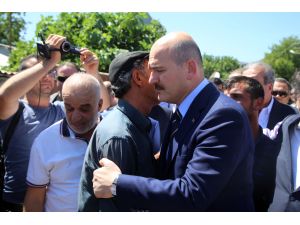 İçişleri Bakanı Soylu Lice'de