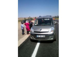 Akıncılar'da trafik kazası: 3 yaralı