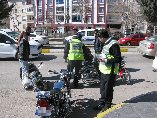 Ereğli’de motorlara sıkı denetim yapıldı
