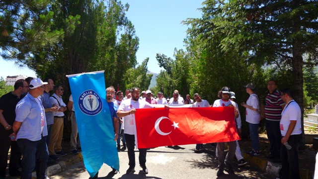 15 Temmuz bisikletçileri Seydişehir’de