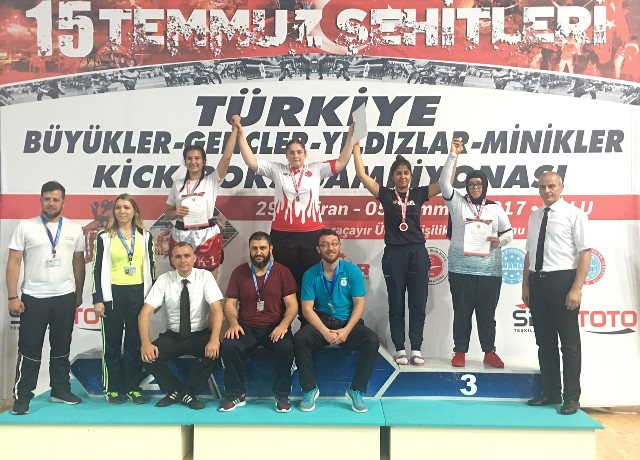 Aybüke Betül Aras, Kick Boks'ta Türkiye şampiyonu