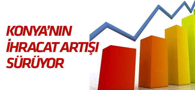 Konya’nın ihracat artışı sürüyor