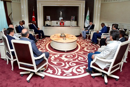Zambia Büyükelçiliğinden Başkan Toru’ya ziyaret