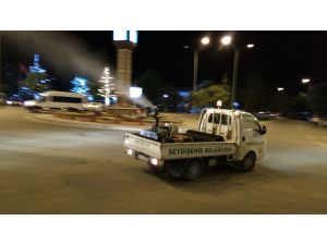 Seydişehir'de sinekle mücadele çalışmaları