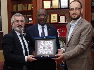 MÜSİAD Konya Şubesi Zambiya heyetini ağırladı