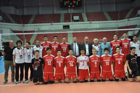 Voleybol Avrupa Şampiyonası Konya’da başladı