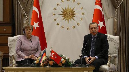 Erdoğan, Almanya Başbakanı Merkel ile görüşecek