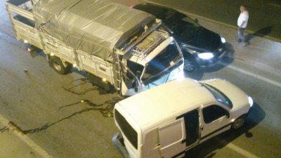 Konya'da zincirleme kaza