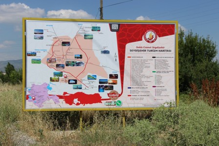 Seydişehir'de turizm levhaları yenilendi