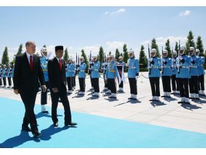 Endonezya Cumhurbaşkanı Widodo Ankara'da
