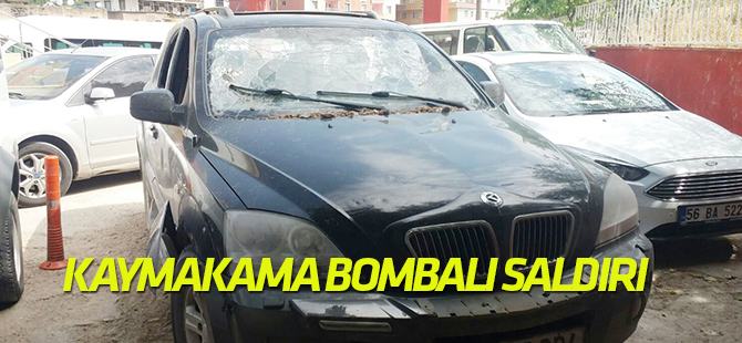 Baykan Kaymakamı Kocabey'e terör saldırısı