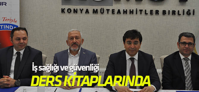 İş sağlığı ve güvenliği ders kitaplarında