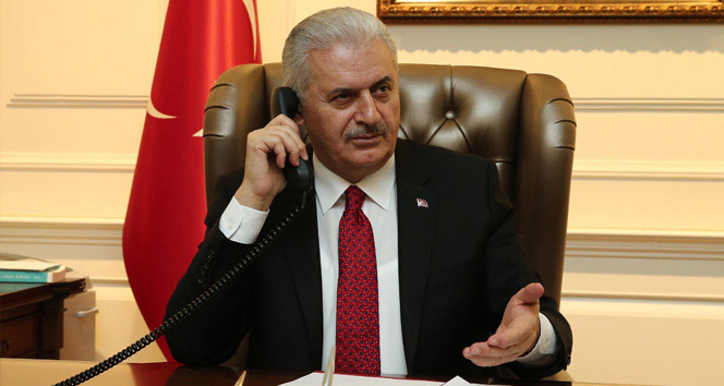 Başbakan Yıldırım, saldırıya uğrayan Kaymakam Kocabey ile görüştü