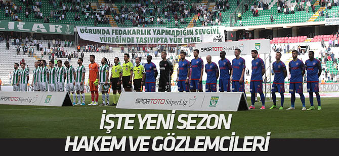 TFF, yeni sezonun hakem ve gözlemci listelerini açıkladı (TÜM LİSTE)