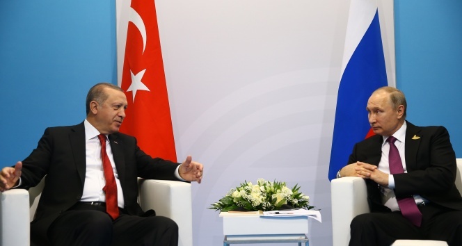 Erdoğan-Putin görüşmesi başladı