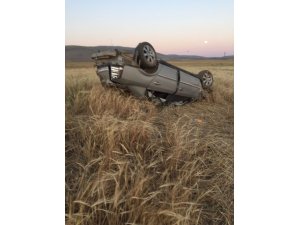 Yunak'ta trafik kazası: 2 yaralı