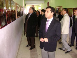 "Çanakkale Savaşı ve Şehitler" resim sergisi açıldı