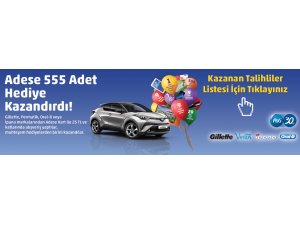 Adese'de hediye talihlileri belli oldu