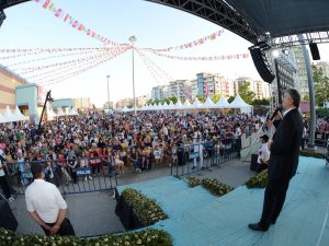 Başkan Akyürek çocuklarla buluştu