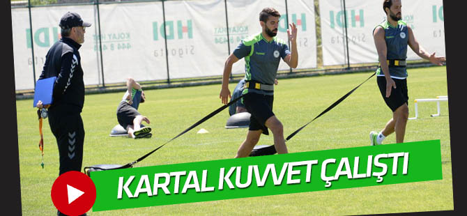 Atiker Konyaspor kuvvet çalıştı