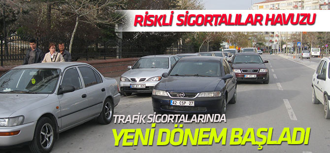 Trafik sigortalarında "havuz" modeli yürürlüğe girdi