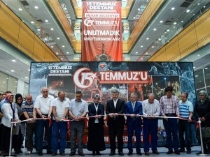 Meram’da 15 Temmuz Destanı fotoğraf sergisi açıldı