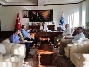 Etyemez’den Rektör Akgül’e ziyaret