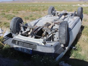 Karapınar'da trafik kazası: 1 yaralı