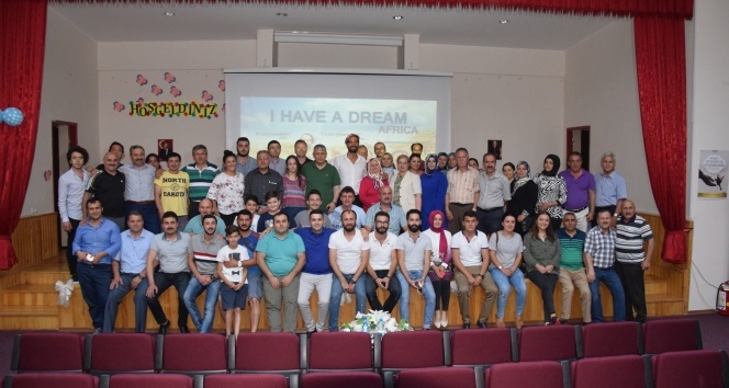 Espiye’de 'Bir hayalim var' isimli Afrika belgeselinin gösterimi yapıldı
