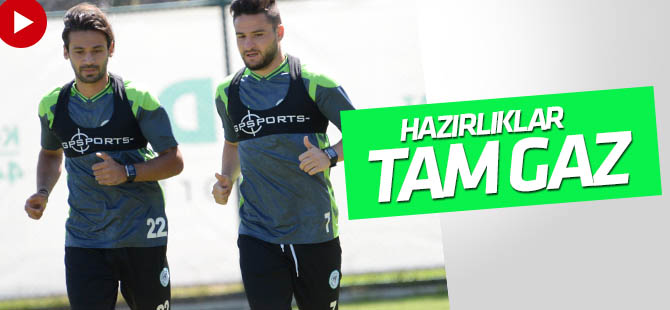 Atiker Konyaspor'da yeni sezon hazırlıkları sürüyor