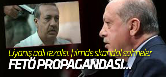Uyanış adlı rezalet filmde skandal sahneler