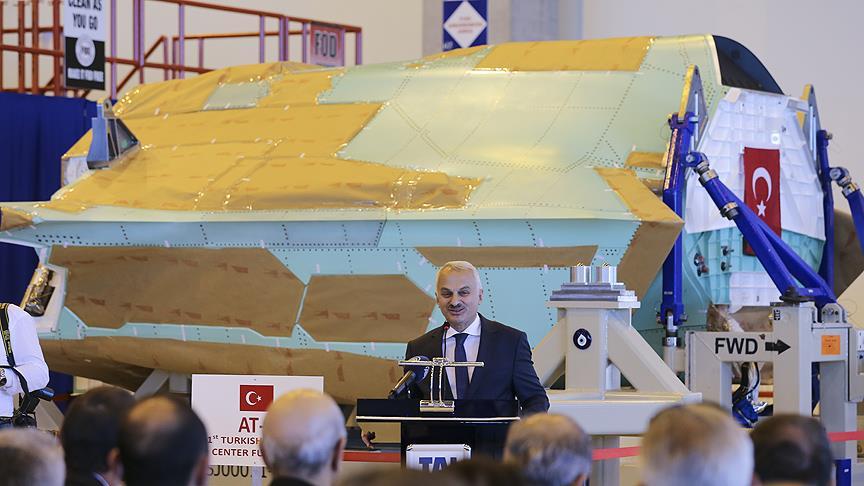 TUSAŞ, ilk Türk JSF/F-35 uçağının orta gövdesini teslim etti