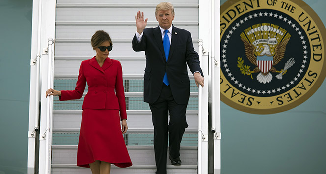 ABD Başkanı Trump, Fransa’da
