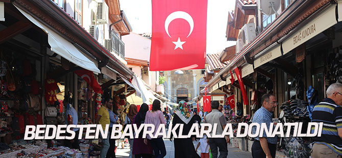 Bedesten Çarşısı kutlamalara hazır