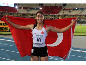 Mizgin Ay'dan Kenya'da altın madalya