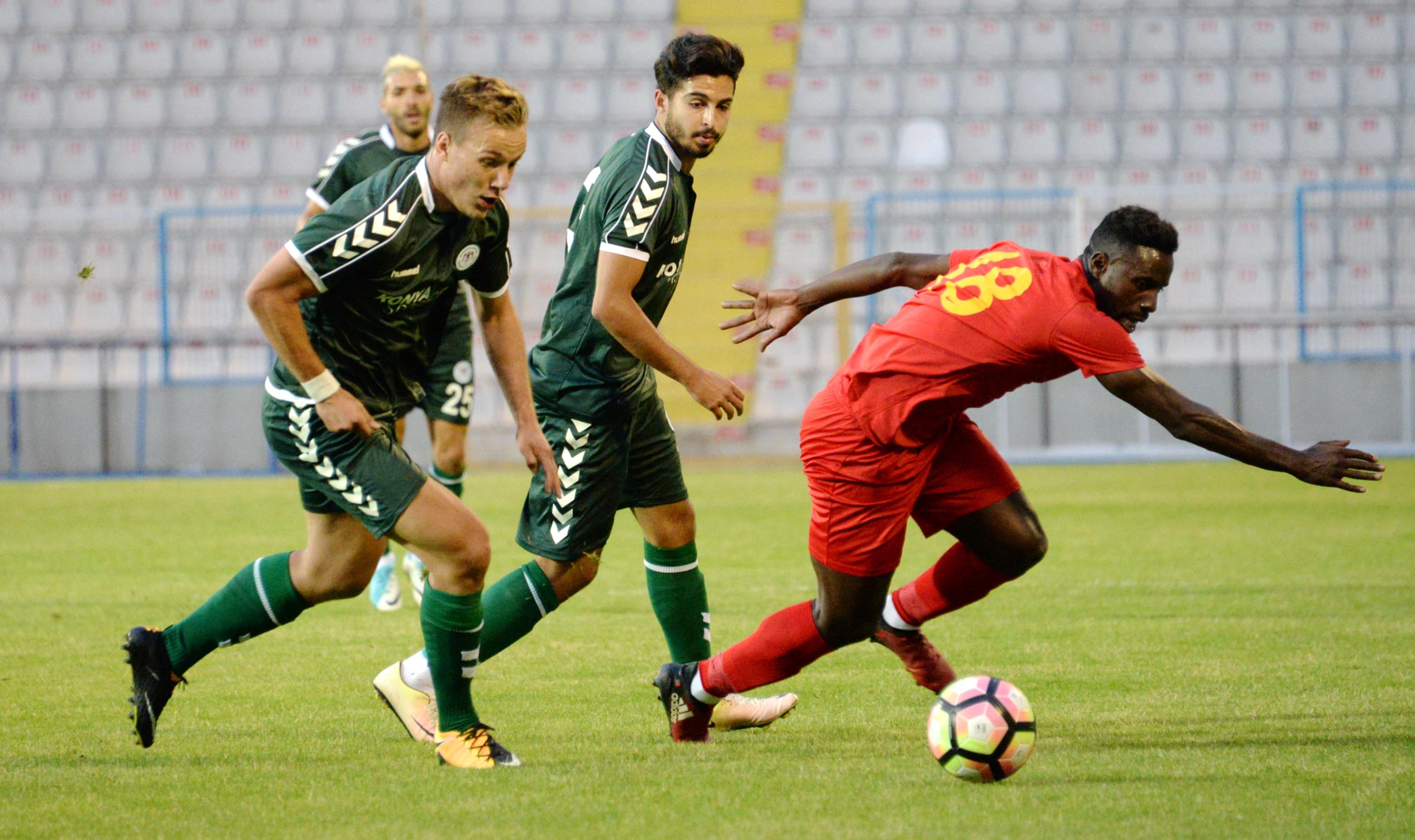 15 Temmuz şehitleri futbol turnuvası:Atiker Konyaspor: 2 - Kayserispor: 1 ÖZET
