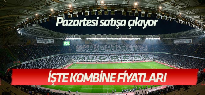 Konyaspor'da kombineler 17 Temmuz pazartesi günü satışta! İşte fiyatlar!