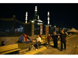 Başkentte "Demokrasi Nöbeti" hazırlıklarında sona gelindi