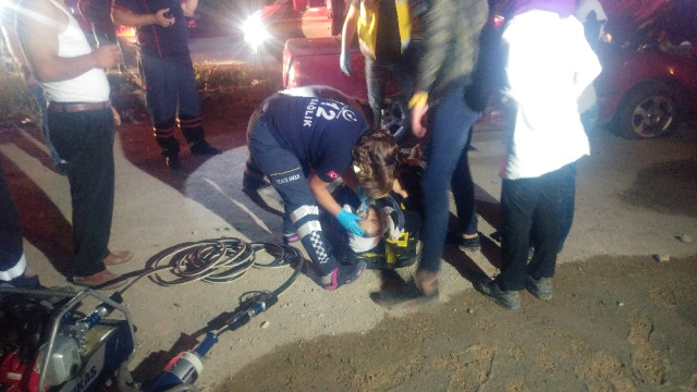 Konya'da Minibüsle Otomobil Çarpıştı: 7 Yaralı