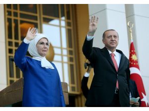 15 Temmuz Şehitler Abidesi'nin açılış töreni