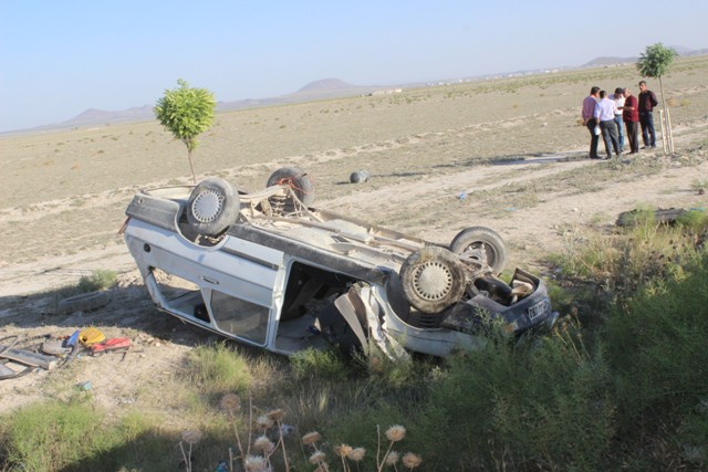 Konya'da trafik kazası: 1 ölü, 4 yaralı