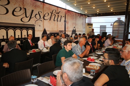 Beyşehir'de şehit aileleri ve gaziler onuruna yemek