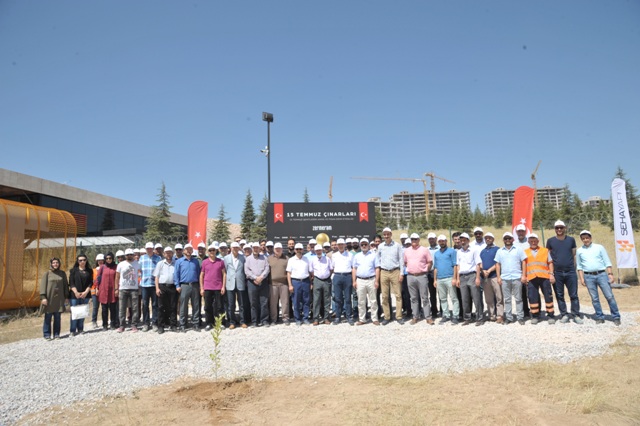 15 Temmuz Çınarları Zermeram’da büyüyecek